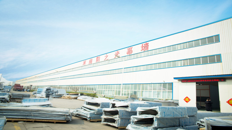 河南省大型铝单板幕墙材料生产基地